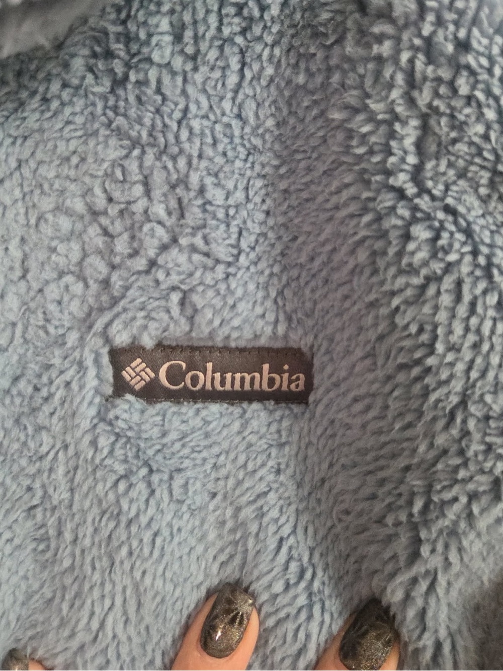 Columbia Women’s Blue Fleece Full Zip Best Sz M. JY-223 - Picture 2 of 5